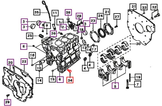 Mahindra Tractor Bolt F103510020 Mahindra Direct Parts