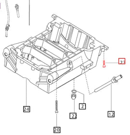 Mahindra Tractor Bolt Flanged Hex Head M8x1.25x50 000020255E05 Mahindra Direct Parts