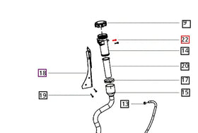 Mahindra Tractor Bolt Flanged Hex M6x25 000020801E05 Mahindra Direct Parts
