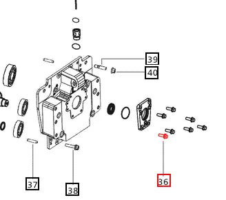 Mahindra Tractor Bolt Flanged M12x35 000016469P04 Mahindra Direct Parts