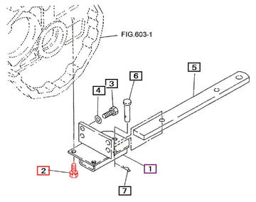 Mahindra Tractor Bolt H1550110030 Mahindra Direct Parts
