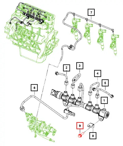 Mahindra Tractor Bolt Hex Fl M8x1 25x43x8 8 SF0102222 Mahindra Direct Parts