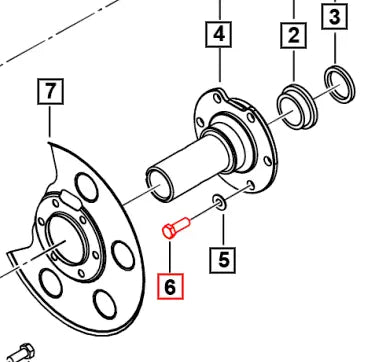 Mahindra Tractor Bolt Hex Hd 3/8-24x7/8 G181361 Mahindra Direct Parts