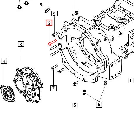 Mahindra Tractor Bolt Hex Head M12x45 000013900P04 Mahindra Direct Parts