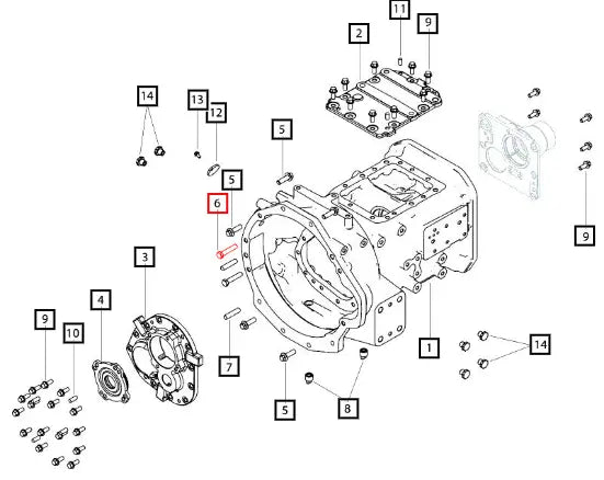 Mahindra Tractor Bolt Hex M12 X 1.75 X 60 X 10.9 SF0101156 Mahindra Direct Parts