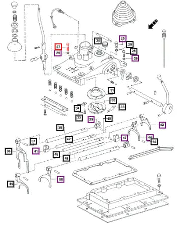 Mahindra Tractor Bolt Hex. Head 3/8 - 16 Unc 2-1/4' (g 9.525mm X 57.15mm) 005551621R1 Mahindra Direct Parts