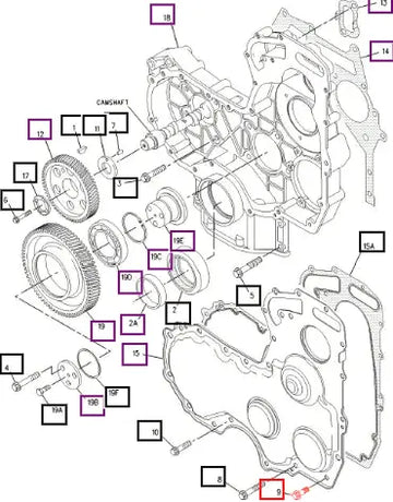 Mahindra Tractor Bolt M10x1.5x20-mm 100-4830 Mahindra Direct Parts