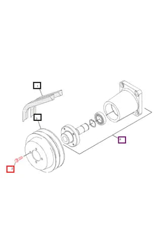Mahindra Tractor Bolt M10x1.5x35-mm 111-0859 Mahindra Direct Parts