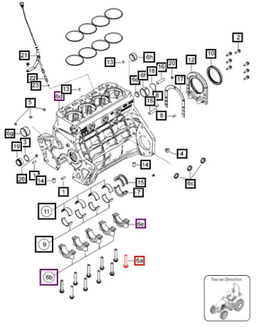 Mahindra Tractor Bolt M12 X 1.75 X 71 006017516V1 Mahindra Direct Parts