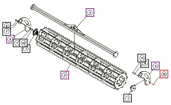 Mahindra Tractor Bolt M12 X 60 TM10016357 Mahindra Direct Parts
