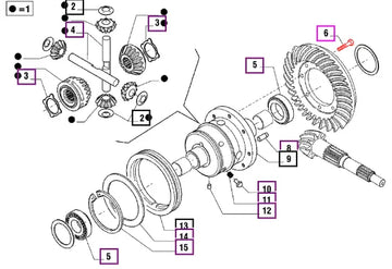 Mahindra Tractor Bolt M12x85 006500640C1 Mahindra Direct Parts