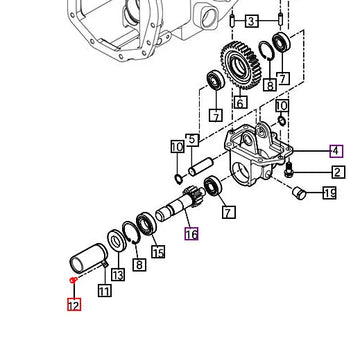 Mahindra Tractor Bolt M6x12 V2113606012 Mahindra Direct Parts