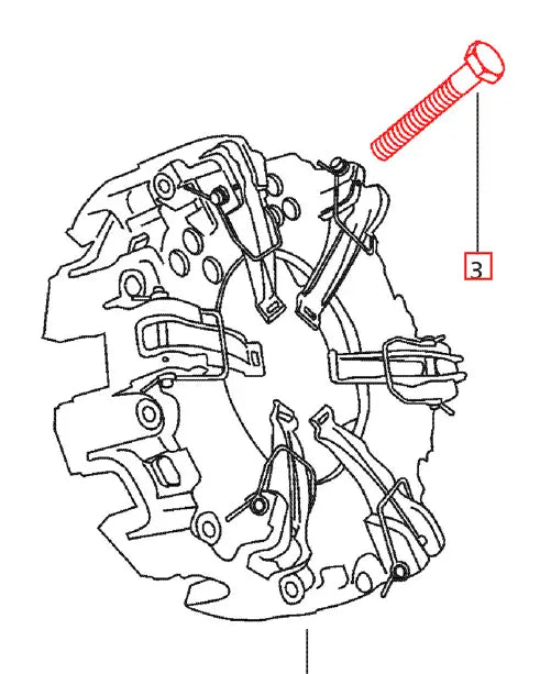 Mahindra Tractor Bolt M8x1.25x80 000020259E05 Mahindra Direct Parts