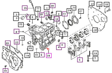 Mahindra Tractor Bolt MF100083 Mahindra Direct Parts