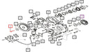 Mahindra Tractor Bolt Main Drive Pulley M14 X 1.5 X 5 006005215B1 Mahindra Direct Parts