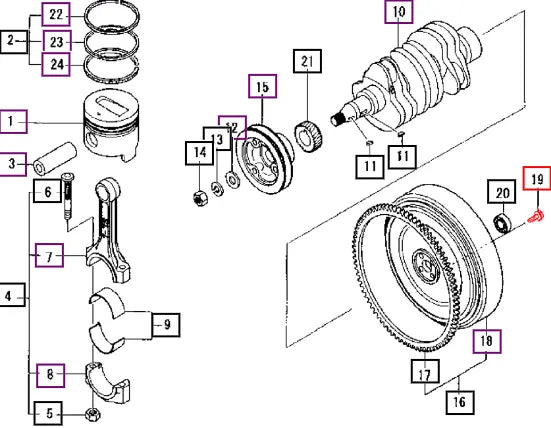 Mahindra Tractor Bolt Old Md952231 31A21-03800 Mahindra Direct Parts