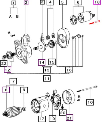 Mahindra Tractor Bolt Set M981C74001 Mahindra Direct Parts
