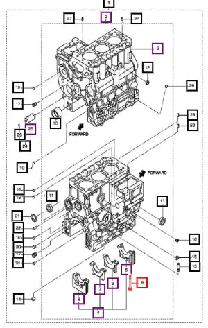 Mahindra Tractor Bolt Spring F2515 10000 006053114N01 Mahindra Direct Parts