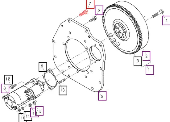 Mahindra Tractor Bolt With Washer 0113351235 Mahindra Direct Parts