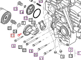 Mahindra Tractor Bolt With Washer 112350825 Mahindra Direct Parts
