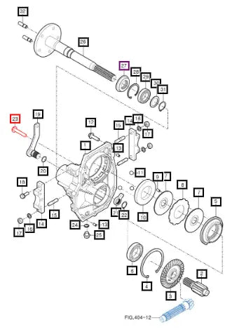 Mahindra Tractor Bolt , Hex Flange V2403610050 Mahindra Direct Parts