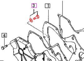 Mahindra Tractor Bolt w/ Washer M8x16 F180508016 Mahindra Direct Parts