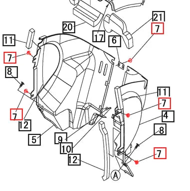 Mahindra Tractor Bolt with Washer M6x16 H1940106016 Mahindra Direct Parts