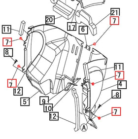 Mahindra Tractor Bolt with Washer M6x16 H1940106016 Mahindra Direct Parts