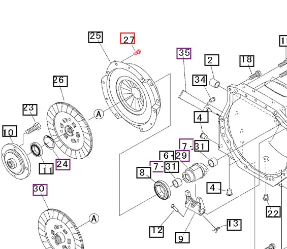 Mahindra Tractor Bolt with Washer M8x20 F1540108020 Mahindra Direct Parts