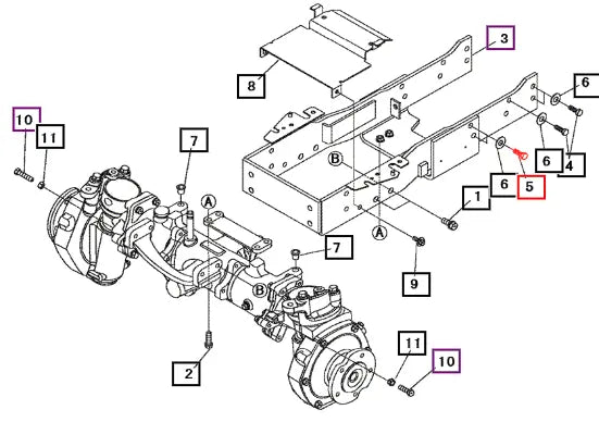 Mahindra Tractor Bolt, 10.9t A9420110035 Mahindra Direct Parts