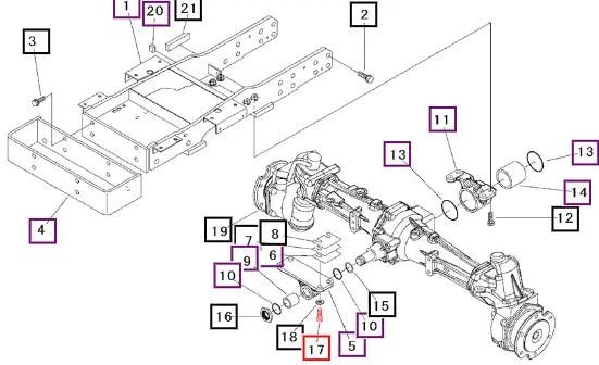 Mahindra Tractor Bolt, 7t A0400114045 Mahindra Direct Parts