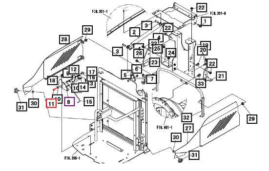 Mahindra Tractor Bolt, 7t A0500108025 Mahindra Direct Parts