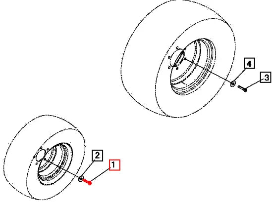 Mahindra Tractor Bolt, 7t A0520112030 Mahindra Direct Parts