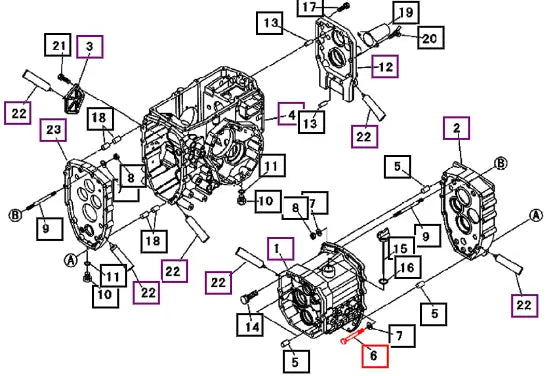 Mahindra Tractor Bolt, 7t M10x25 A0540110125 Mahindra Direct Parts