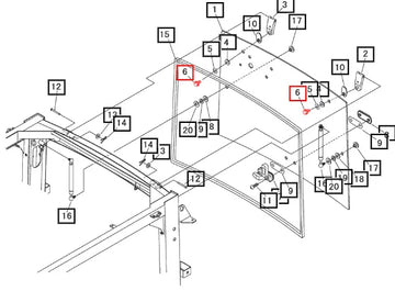 Mahindra Tractor Bolt, Flange F0500408012 Mahindra Direct Parts