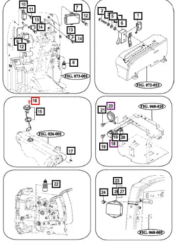 Mahindra Tractor Bolt, Hex C/r V2053605010 Mahindra Direct Parts