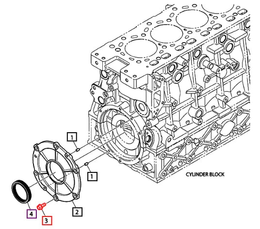 Mahindra Tractor Bolt, Hex Flange 120106-00191 Mahindra Direct Parts