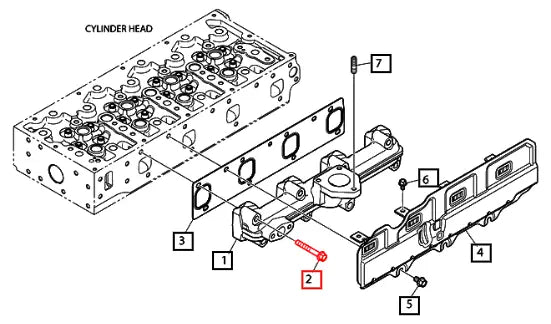 Mahindra Tractor Bolt, Hex Flange 120106-00479 Mahindra Direct Parts