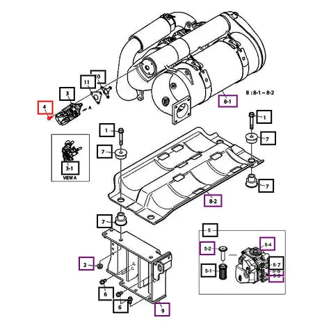 Mahindra Tractor Bolt, Hex Flange 120106-00549 Mahindra Direct Parts