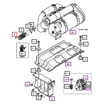 Mahindra Tractor Bolt, Hex Flange 120106-00549 Mahindra Direct Parts