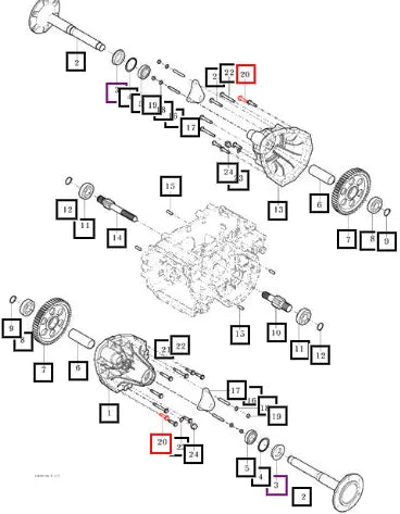 Mahindra Tractor Bolt, Hex Flange M10x40 V2403610040 Mahindra Direct Parts