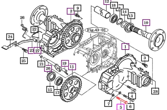 Mahindra Tractor Bolt, Hex M10x120 V2013610120 Mahindra Direct Parts