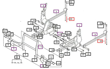 Mahindra Tractor Bolt, Hex M12x180 V2014612180 Mahindra Direct Parts