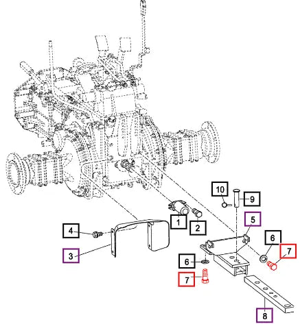 Mahindra Tractor Bolt, Hex M14x35 V2013614035 Mahindra Direct Parts