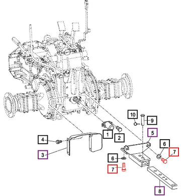 Mahindra Tractor Bolt, Hex M14x35 V2013614035 Mahindra Direct Parts