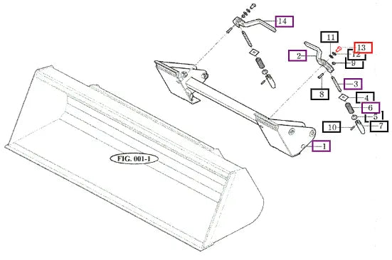 Mahindra Tractor Bolt, Hex M16x25 V2013616025 Mahindra Direct Parts