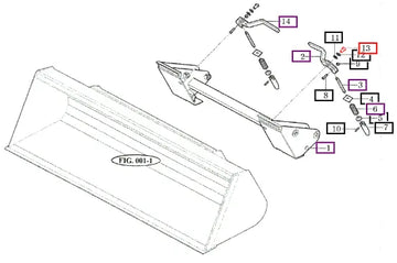 Mahindra Tractor Bolt, Hex M16x25 V2013616025 Mahindra Direct Parts