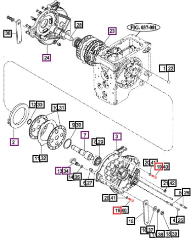 Mahindra Tractor Bolt, Hex V2013612040 Mahindra Direct Parts