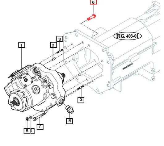 Mahindra Tractor Bolt, Hex V2174610035 Mahindra Direct Parts