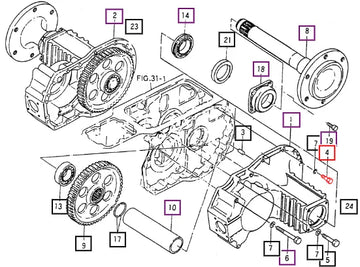Mahindra Tractor Bolt, Hex /s M10x30 V2174610030 Mahindra Direct Parts